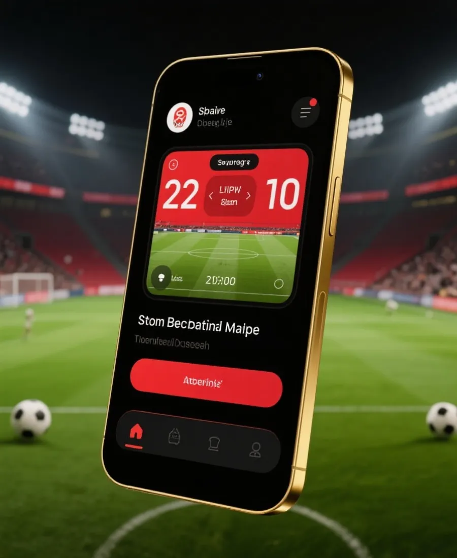 HK世界盃直播 App 介面預覽